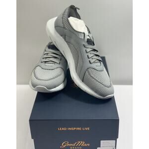 Good Man Brand NIB Knit‎ Trainers Gray Size 10 Made in Italy MSRP $298